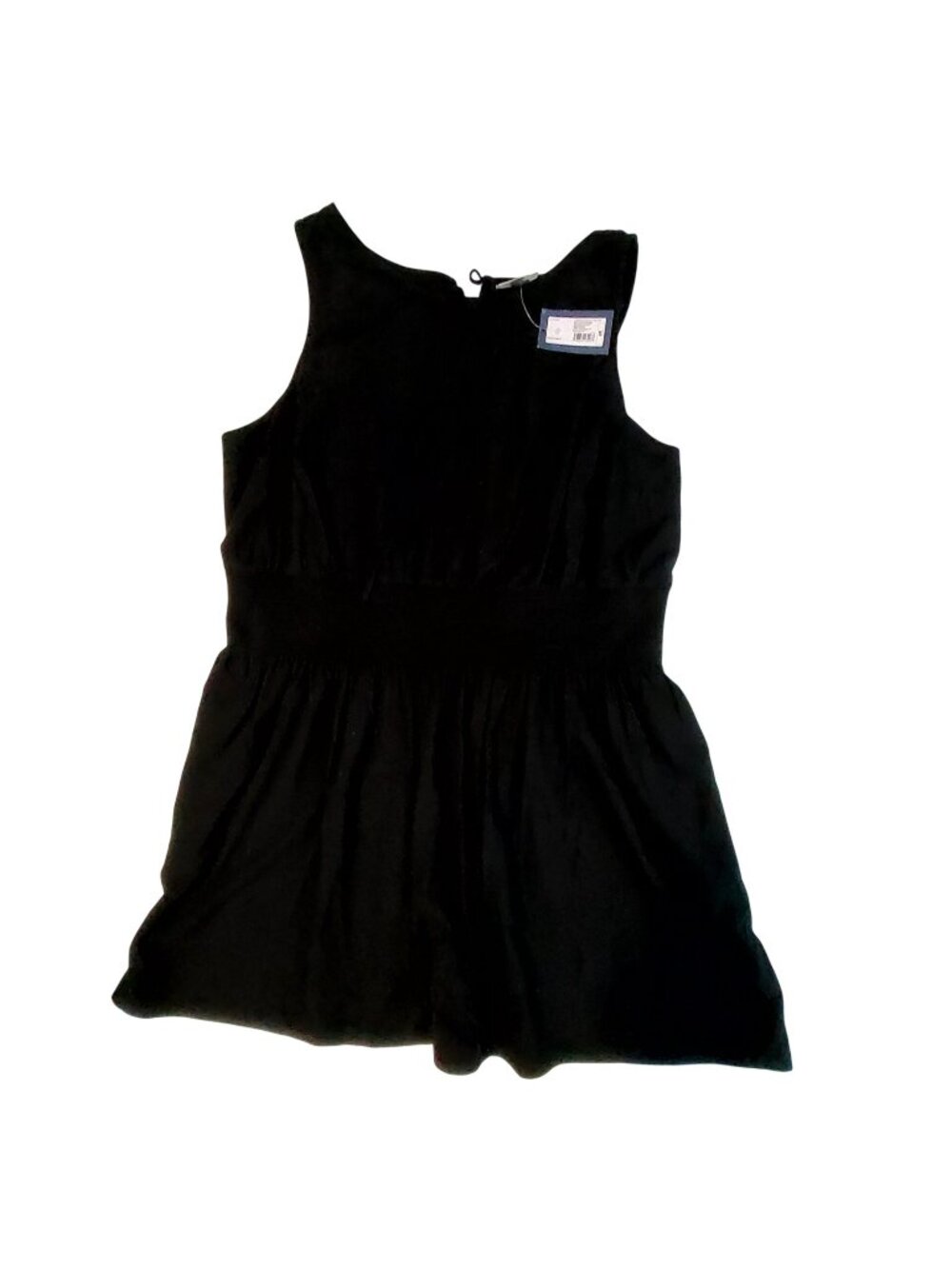 Universal Thread Womens Black Sleeveless Dress 2X Cotton Blend With Tags